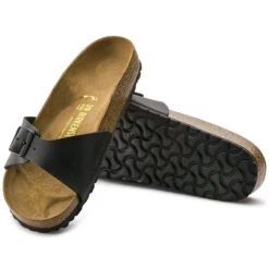Birkenstock Mules Madrid Birko Flor 0040791 Normal Fit Noir -Magasin De Chaussures 9405904 5
