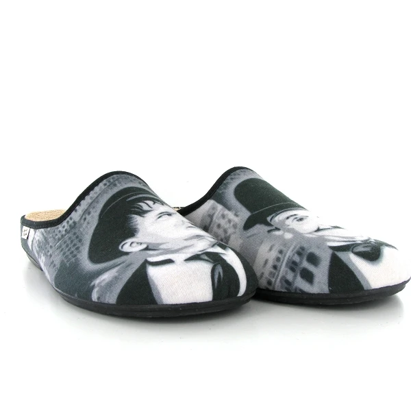 La Maison De L Espadrille Mules 2494 Bourvil Gris 1 La Maison De L Espadrille Mules 2494 Bourvil Gris