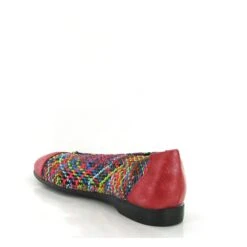 Fargeot Ballerines Natalia Rouge -Magasin De Chaussures 9729801 3