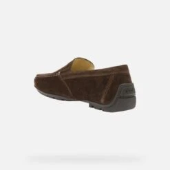 Geox Mocassins Moner U1144v Marron 9 Geox Mocassins Moner U1144v Marron -Magasin De Chaussures A064802 4