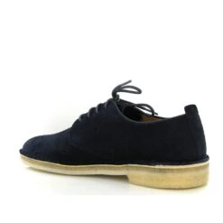 Clarks Originals Lacets Desert London Bleu -Magasin De Chaussures A077801 3