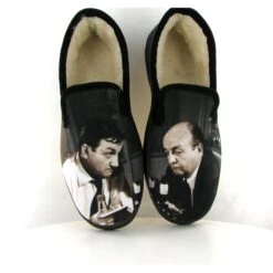 La Maison De L Espadrille Charentaises 7712 Tontons Flingueurs Noir