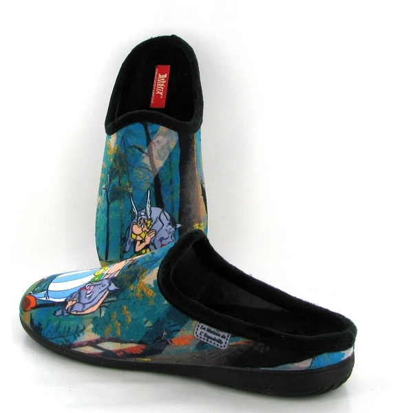 La Maison De L Espadrille Mules A17 Asterix Et Obelix Sangliers Noir 3 La Maison De L Espadrille Mules A17 Asterix Et Obelix Sangliers Noir – Image 3