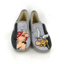 La Maison De L Espadrille Charentaises A51 Asterix Et Obelix Gris