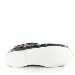 La Maison De L Espadrille Charentaises 7632 Papillons Coeurs Noir -Magasin De Chaussures A245902 4