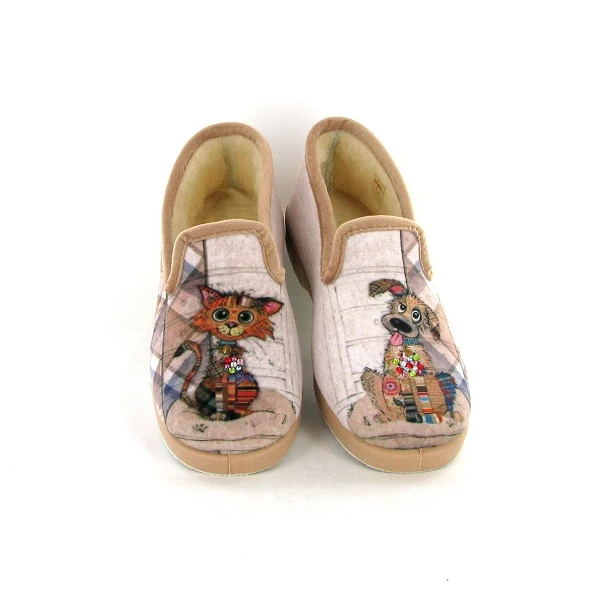 La Maison De L Espadrille Charentaises 7648 Chien Chat Strass Beige 1 La Maison De L Espadrille Charentaises 7648 Chien Chat Strass Beige