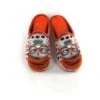 La Maison De L Espadrille Mules 9000 5 Chat En Pull A Lunettes Orange