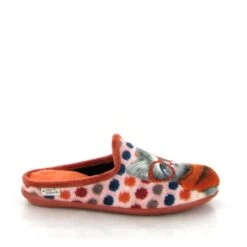 La Maison De L Espadrille Mules 9000 5 Chat En Pull A Lunettes Orange -Magasin De Chaussures A247501 3