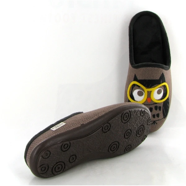 La Maison De L Espadrille Mules 9022 Hiboux A Lunettes Marron 4 La Maison De L Espadrille Mules 9022 Hiboux A Lunettes Marron – Image 4