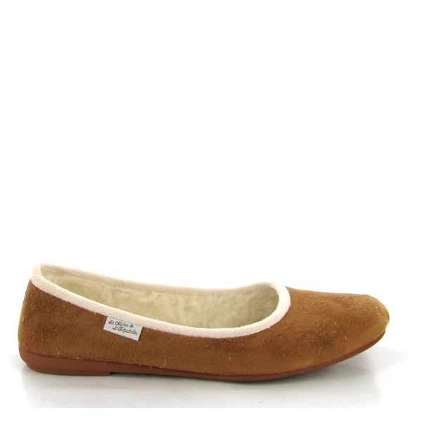 La Maison De L Espadrille Ballerines 6049 Marron 2 La Maison De L Espadrille Ballerines 6049 Marron – Image 2