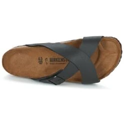 Birkenstock Mules Tunis Noir -Magasin De Chaussures B088101 4