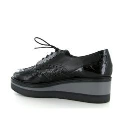 Folies Lacets Bonzai Noir -Magasin De Chaussures B170801 3