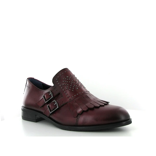 Dorking Lacets Vesna D7627 Rouge 2 Dorking Lacets Vesna D7627 Rouge – Image 2