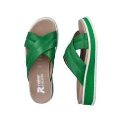 Rieker R Evolution Mules W0802 52 Vert -Magasin De Chaussures B640501 4
