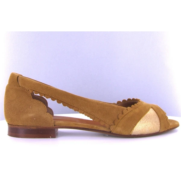 Schmoove Ballerines Retro Pump Beige 1 Schmoove Ballerines Retro Pump Beige
