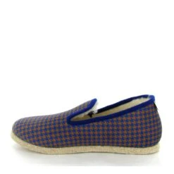 Chausse Mouton Charentaises Scottish 5 Chaines Bleu 6 Chausse Mouton Charentaises Scottish 5 Chaines Bleu -Magasin De Chaussures C269801 3