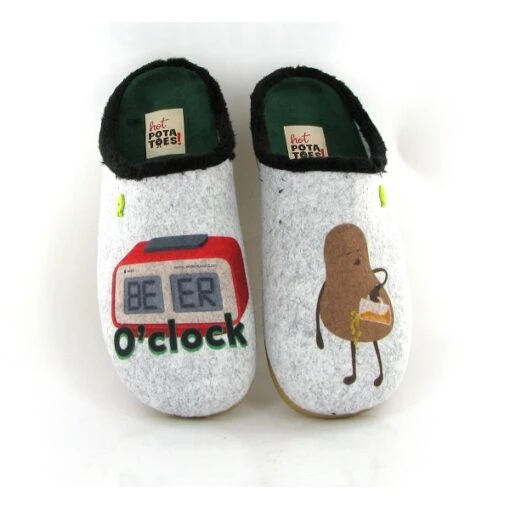 Hot Potatoes Mules Bezau 64652 Beer Oclock Gris