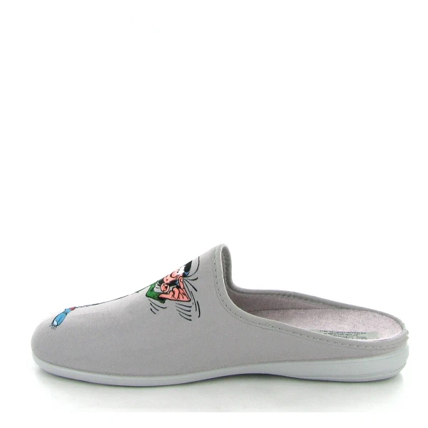 La Maison De L Espadrille Mules G902 Gaston Lagaffe Gris 3 La Maison De L Espadrille Mules G902 Gaston Lagaffe Gris – Image 3