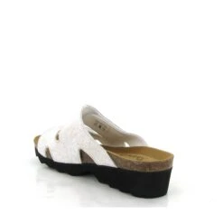 Swedi Mules Roda Blanc -Magasin De Chaussures C304402 3