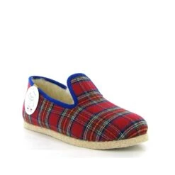 Chausse Mouton Charentaises Edimbourg 5 Chaines Rouge