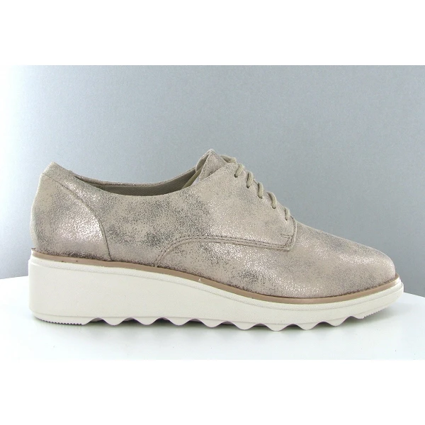 Clarks Lacets Sharon Crystal Argent 1 Clarks Lacets Sharon Crystal Argent