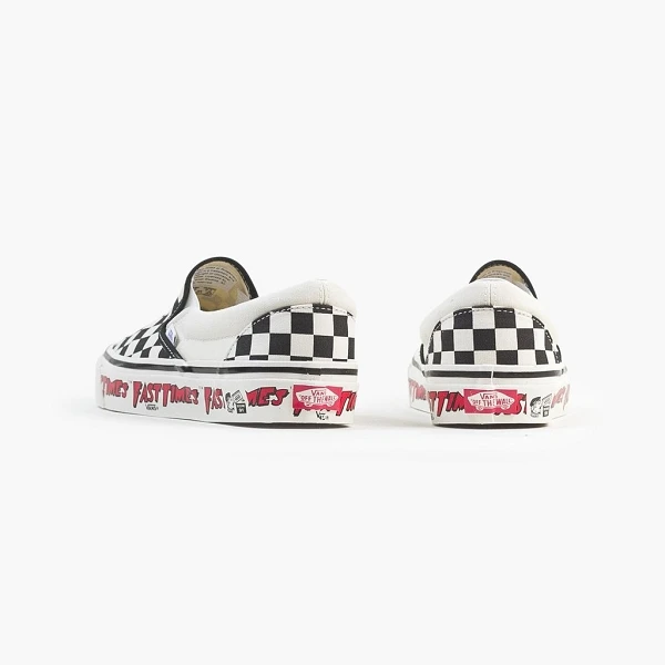 Vans Sneakers U Classic Slip On Fast Time Vnoa3jexwvp1 Noir 4 Vans Sneakers U Classic Slip On Fast Time Vnoa3jexwvp1 Noir – Image 4