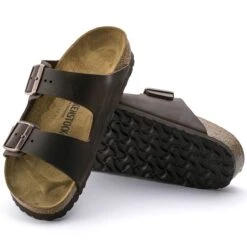 Birkenstock Mules Arizona Cuir Sfb Cuir Gras Habana 0452761 Marron 10 Birkenstock Mules Arizona Cuir Sfb Cuir Gras Habana 0452761 Marron -Magasin De Chaussures E086101 5