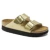 Birkenstock Mules Arizona Pap Birko Flor Platform Or