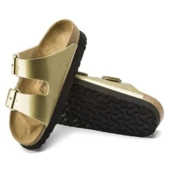 Birkenstock Mules Arizona Pap Birko Flor Platform Or -Magasin De Chaussures E086202 5