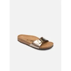 Birkenstock Mules Madrid Birkoflor Electric Metallic Marron