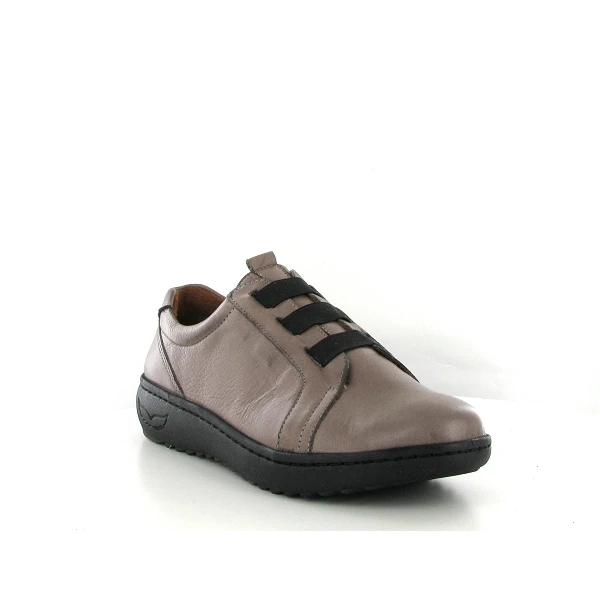 Karyoka Lacets Denim Marron 1 Karyoka Lacets Denim Marron