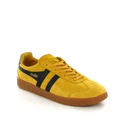 Gola Sneakers Hurricane Suede Cmb046 Jaune