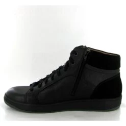 Mephisto Bottines Et Boots Heliot Noir -Magasin De Chaussures E179001 3