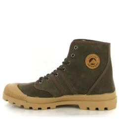 Pataugas Bottines Et Boots Originale Suede Marron -Magasin De Chaussures E182701 3