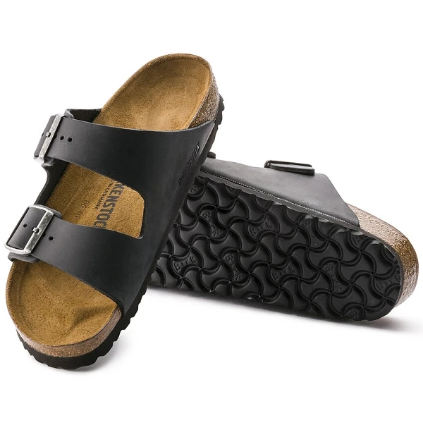 Birkenstock Mules Arizona 552113 Nu Oiled Black Noir 5 Birkenstock Mules Arizona 552113 Nu Oiled Black Noir – Image 5