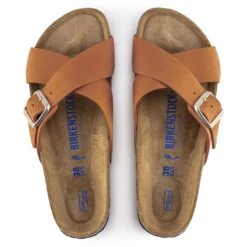 Birkenstock Mules Siena Sfb Nu Pecan 1021547 Orange -Magasin De Chaussures E190901 4
