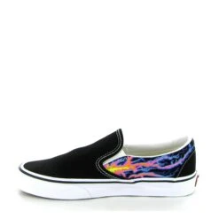 Vans Sneakers Classic Slip On Electric Flame Vn000xg8b03 Bleu -Magasin De Chaussures E194701 3
