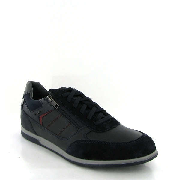 Geox Lacets Renan U254ga Bleu 1 Geox Lacets Renan U254ga Bleu