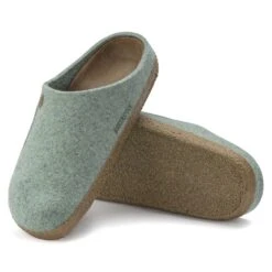 Birkenstock Mules Zermatt 1023148 Vert -Magasin De Chaussures E233001 4