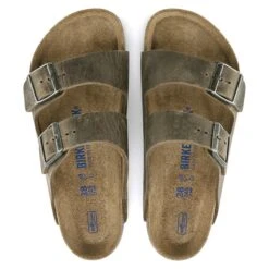 Birkenstock Mules Arizona Sfb 1019313 Kaki -Magasin De Chaussures E266901 3