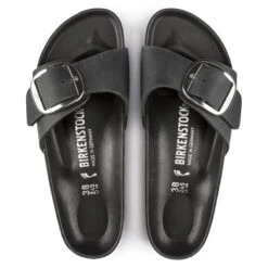 Birkenstock Mules Madrid Big Buckle 1006523 Noir -Magasin De Chaussures E267101 3