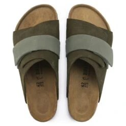 Birkenstock Mules Kyoto Vl 1023830 Kaki -Magasin De Chaussures E268401 3