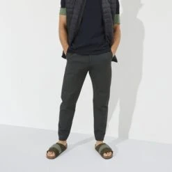 Birkenstock Mules Kyoto Vl 1023830 Kaki -Magasin De Chaussures E268401 4