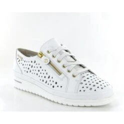 Mephisto Lacets June Perf Blanc